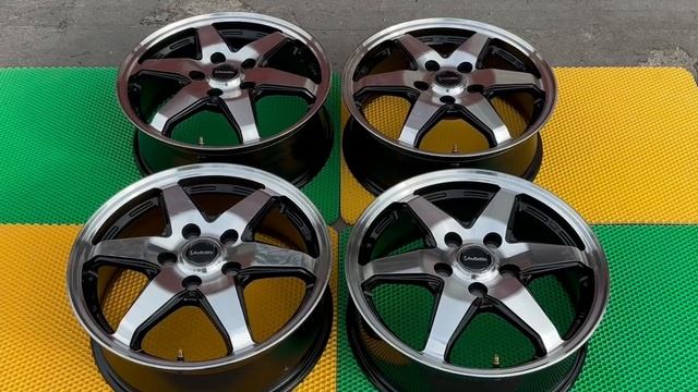 Диски Valette (вес 6.7 кг) R16 5/114.3 из Japan(Япония)! смотреть онлайн