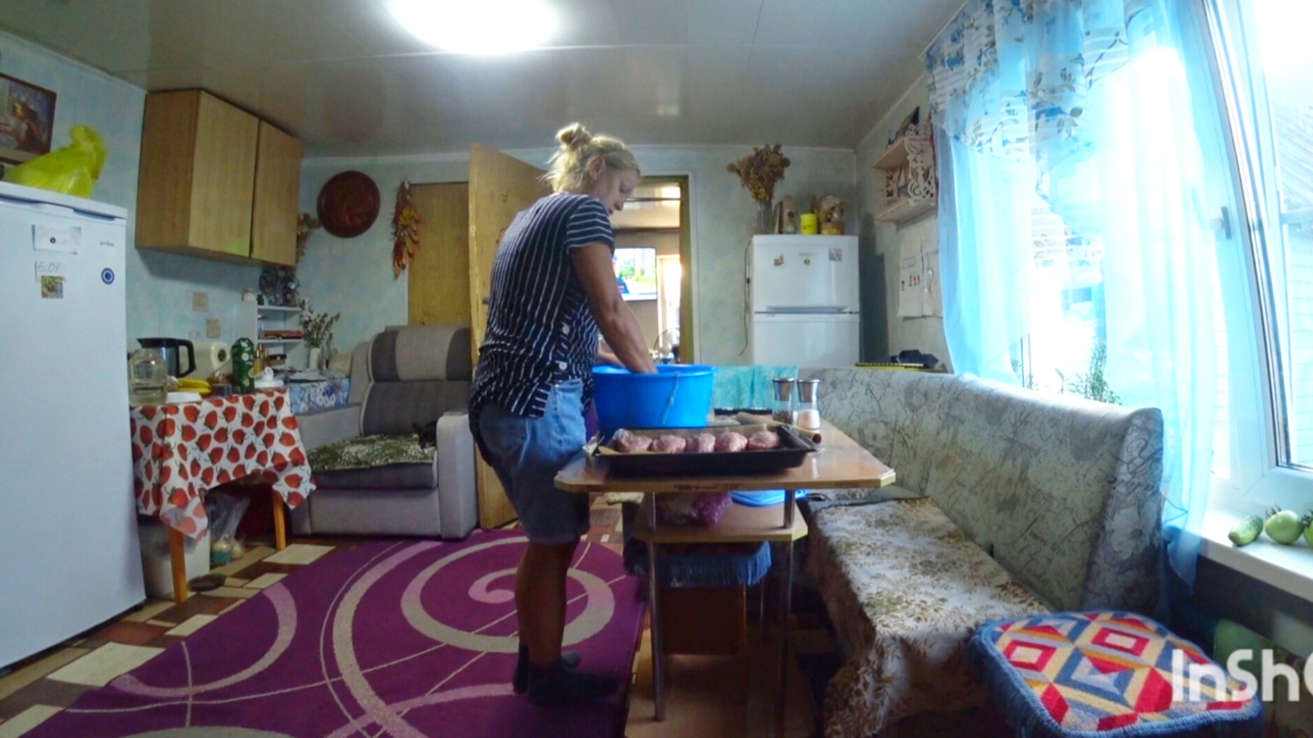 моя Деревня на Алтае,влог, баня,цветы в саду,котлеты в духовке смотреть онлайн