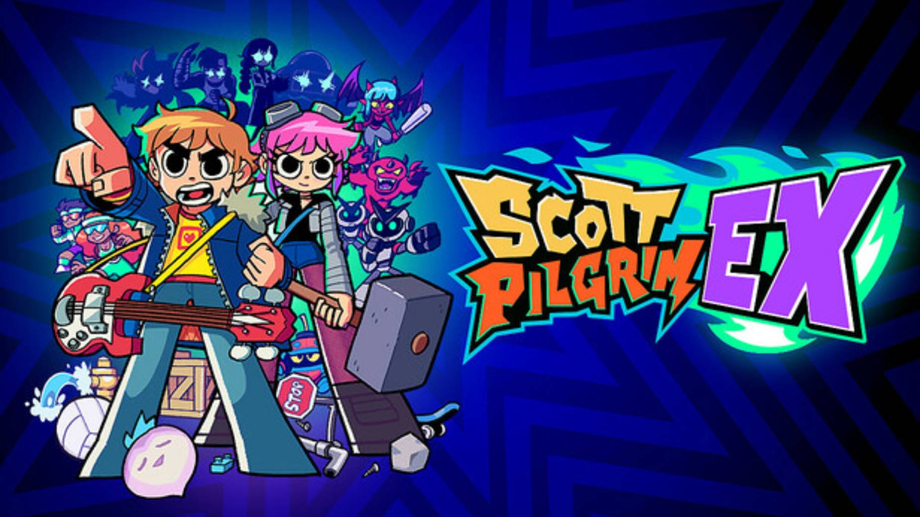 Кооператив, бой и разломы времени - геймплейный трейлер Scott Pilgrim EX с Comic-Con 2025 смотреть онлайн