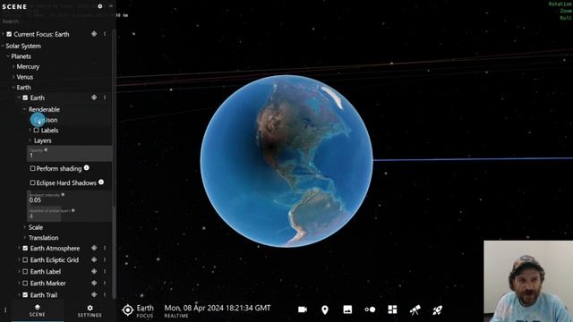 Как визуализировать затмения в OpenSpace смотреть онлайн