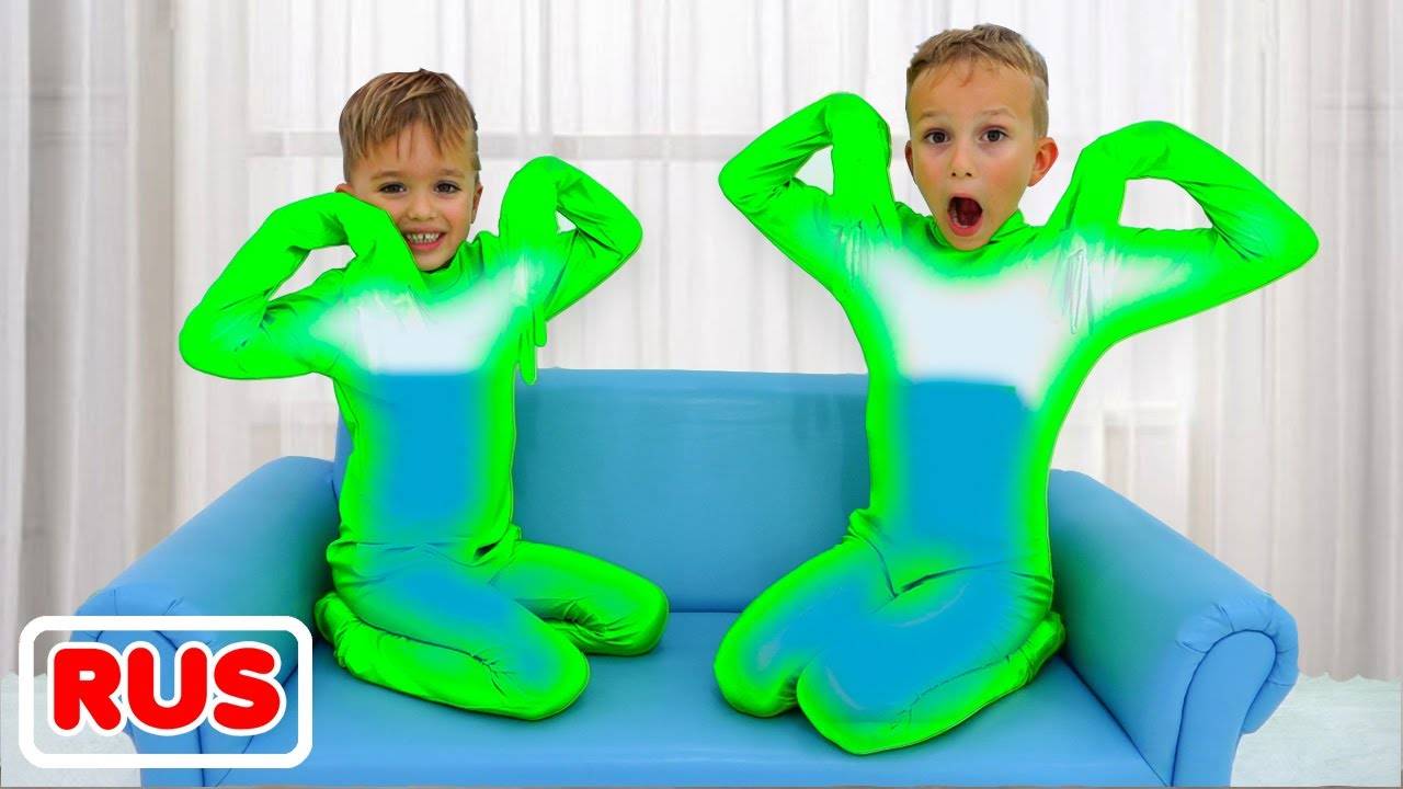 Влад и Никита и волшебные невидимые костюмы смотреть онлайн