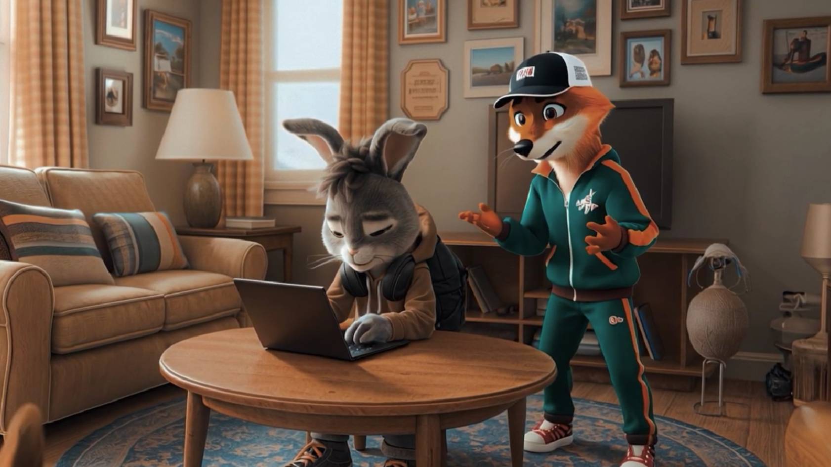 «Как хитрый Лис с Зайцами урожай делил» — первый в России нейроанимационный ситком! смотреть онлайн