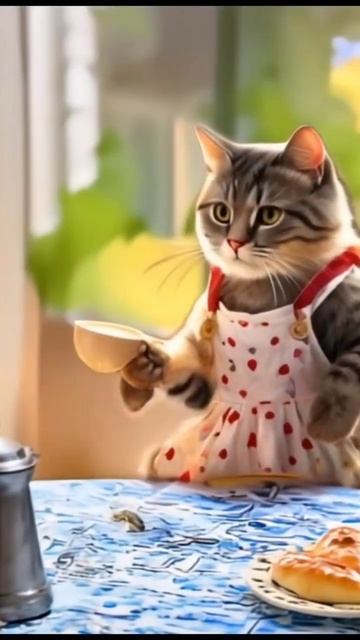 КОШКА. Нейромузыка AI Music Нейровидео AI Video. #aisongs #cat #музыка