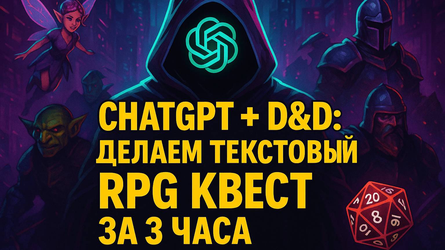 ChatGPT + D&D: делаем текстовый RPG квест за 3 часа