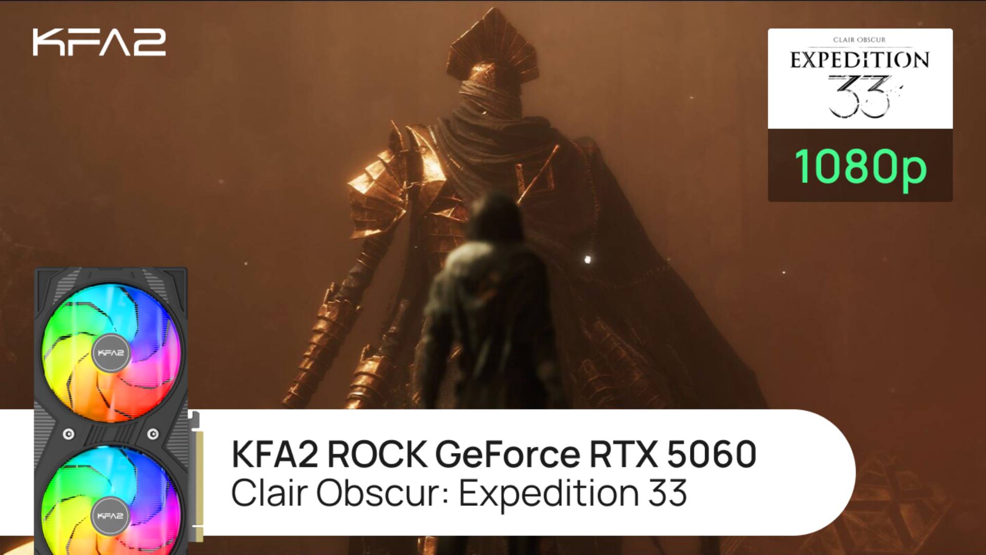 Тест видеокарты KFA2 ROCK GeForce RTX 5060 | Clair Obscur: Expedition 33 | 1080p (Full HD) смотреть онлайн