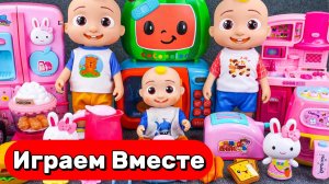 ИГРУШКИ ИЗ МУЛЬТИКА КОКОМЕЛОН И ПИНГФОНГ С ДЖОННИ АКУЛЁНКОМ ДЛЯ ДЕТЕЙ 🍉🍉🍉 №1