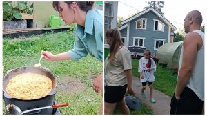 "Жизнь на пенсии".. Свято место пусто не бывает (все в сборе)... Готовим плов.