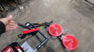 роторная косилка для минипогрузчика