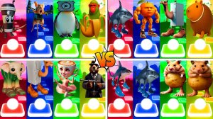 МЕГАМИКС КАПУЧИНО АССАСИНО 🆚 МАУСИНИ КВОДРОКОПТИНИ 🆚 ДРУГИЕ БРЕЙНРОТ МЕМЫ | Tiles Hop №81-84