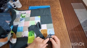 Коврик для бани готов.