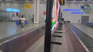 Прилетели в Ташкент ночью