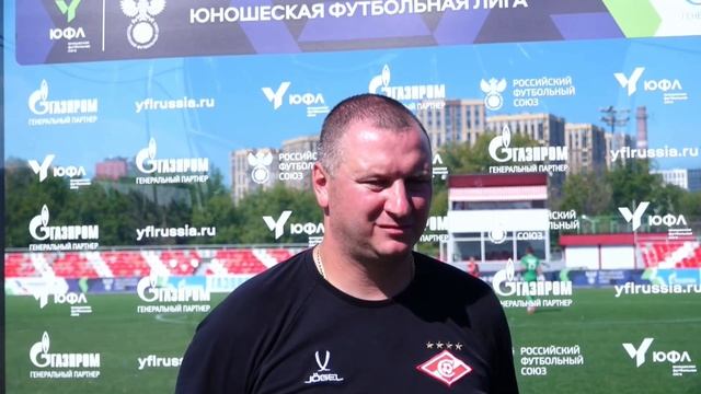 ЮФЛ-2. «Спартак» — «Строгино». 16-й тур. Интервью смотреть онлайн