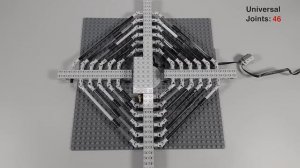 Изготовление самого длинного карданного вала из Lego