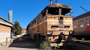 Заброшенный Краснодарский поезд.