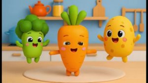 Танцующие фрукты  и другие персонажи для малышей  0+