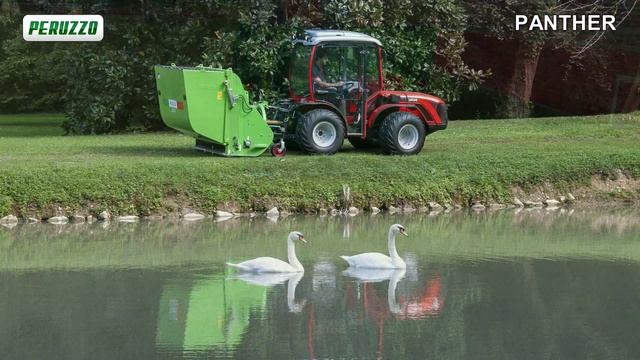 Цеповая косилка со сбором Peruzzo Panther смотреть онлайн