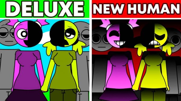 👤 INCREDIBOX SPRUNKI | DELUXE OC HUMAN MOD (NEW!): NORMAL vs HORROR 💀