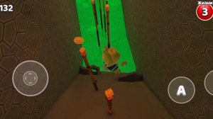 Super bear adventure 2 cезон 3 серия: Как пройти пещеры кротов.