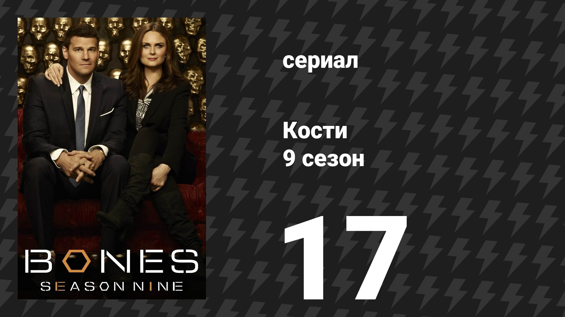 Кости 9 сезон 17 серия «Коллектор в отстойнике» (сериал, 2013) смотреть онлайн