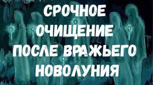 ОЧИЩЕНИЕ ПО ПРОСЬБЕ ТВОИХ ДУХОВ РОДА