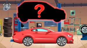 Мультики про машинки - Угадай силуэт - Машинки в Автосервисе - Развивающие мультики для детей