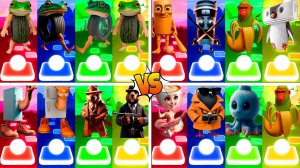 МЕГАМИКС БОНЕКА АМБАЛАБУ 🆚 ТУН ТУН ТУН САХУР 🆚 ДРУГИЕ БРЕЙНРОТ МЕМЫ | Tiles Hop №85-88