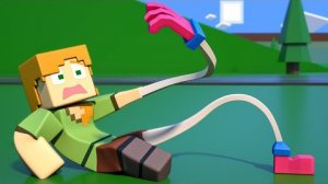 История ужасов босса Мамочки Длинноногой - мультфильм про Майнкрафт