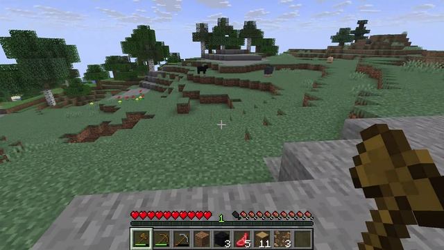 Minecraft начинаем строить свою базу