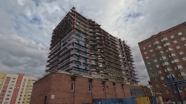 Прогулка по улицам города Норильск: улица Пушкина и Севастопольская. смотреть онлайн