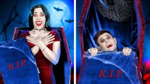 🧛 Вампир-коротышка vs высокий вампир 😄 забавные вампирские моменты!