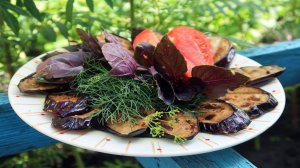 Баклажаны на мангале