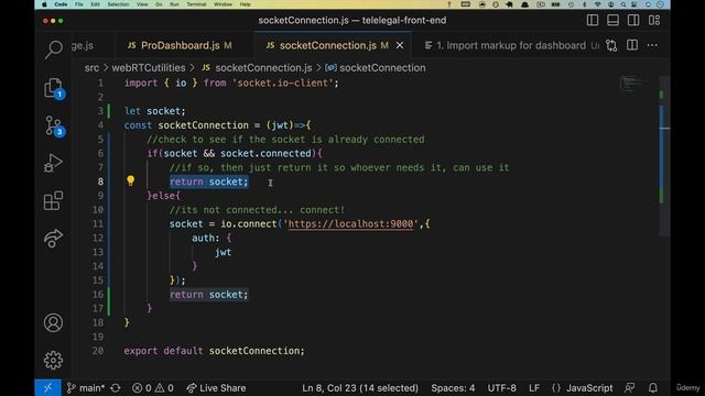 30.(5) socket refactoring смотреть онлайн