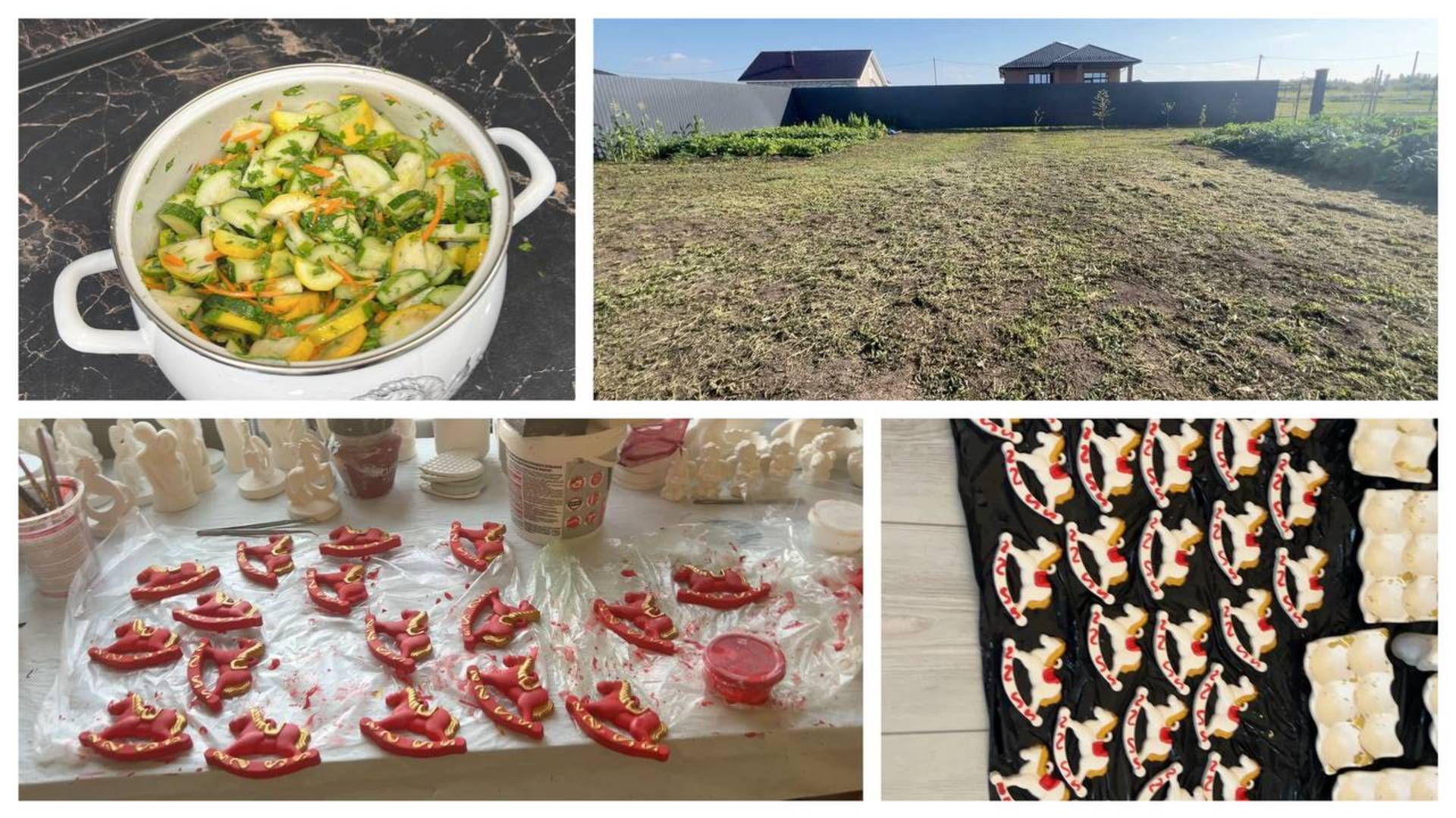 Чуть не осталась без капусты. Игрушки из гипса смотреть онлайн