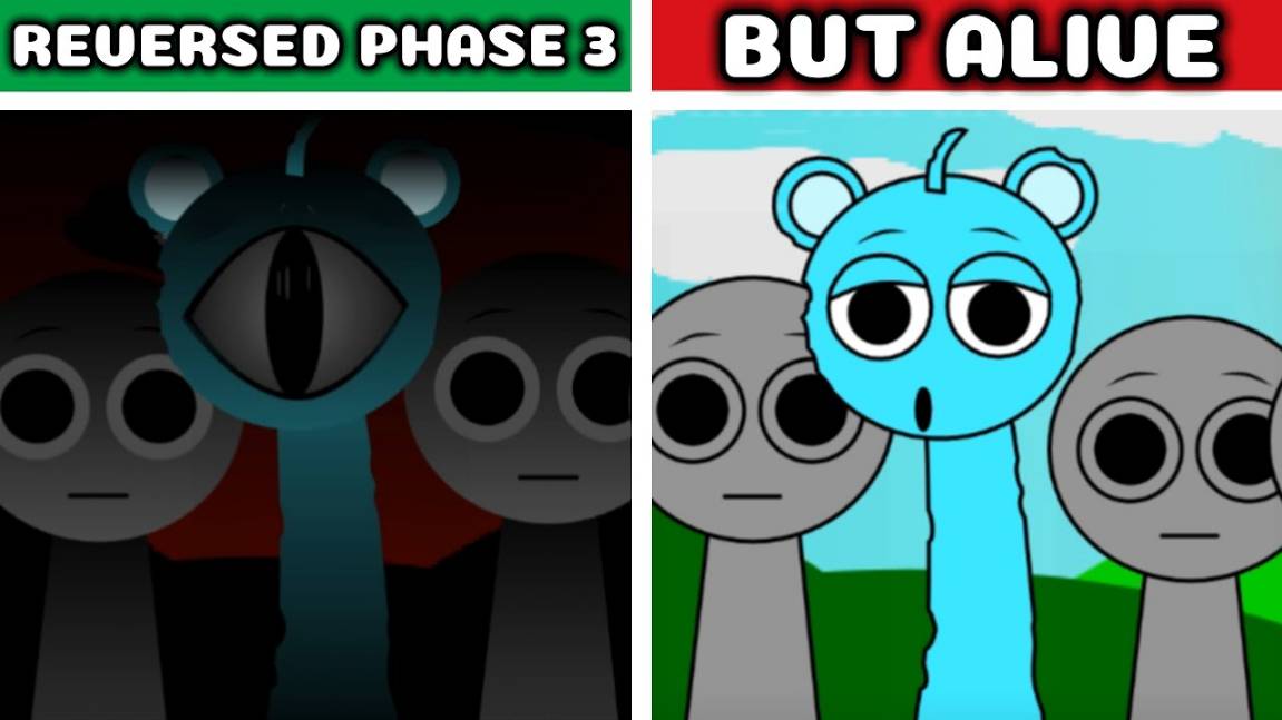 💀 INCREDIBOX SPRUNKI | REVERSED PHASE 3: ORIGINAL vs ALIVE - КТО СИЛЬНЕЕ? 💥 смотреть онлайн