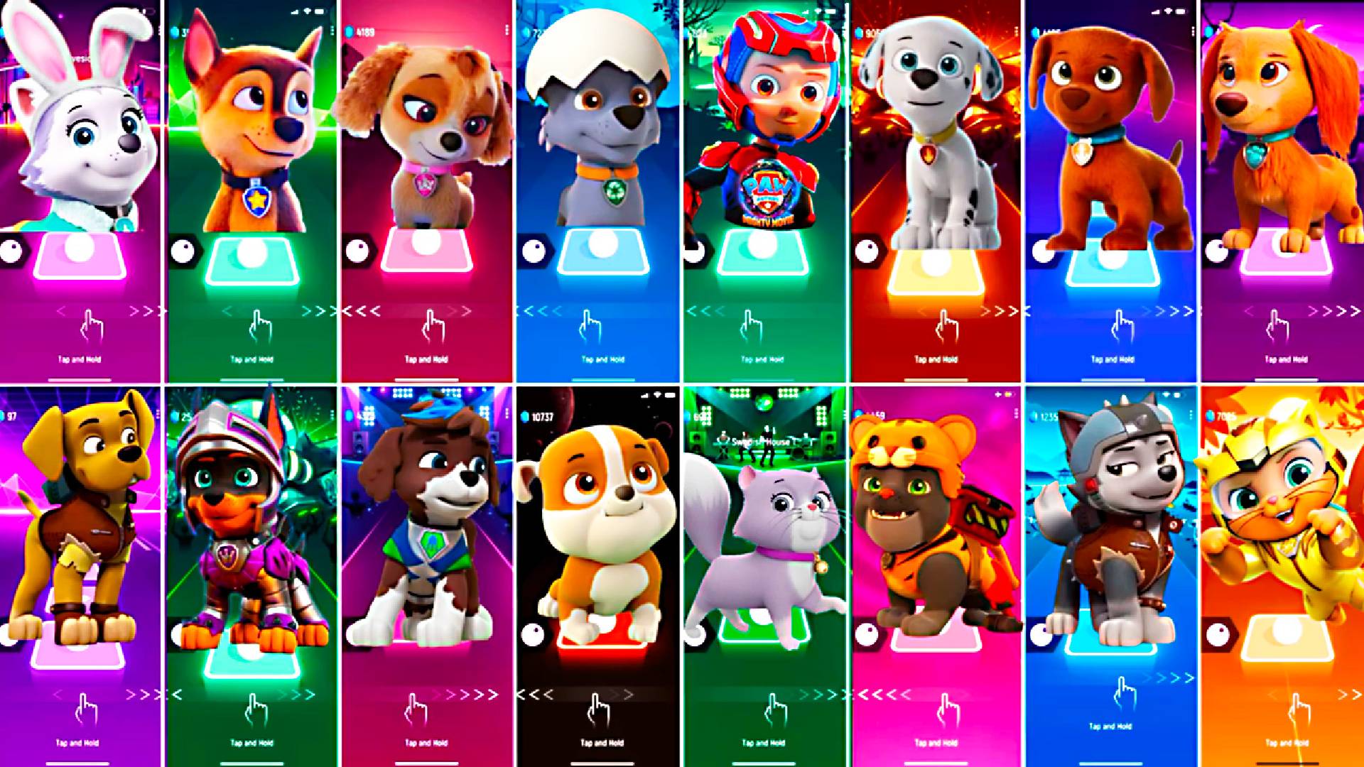 Paw Patrol All Video Megamix EVEREST VS CHASE VS SKYE VS ROCKY VS RYDER VS MARSHALL VS ZUMA смотреть онлайн