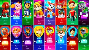 Paw Patrol All Video Megamix ROCKY VS SKYE VS CHASE VS RUBBLE VS MARSHALL VS TRACKER VS RYDER