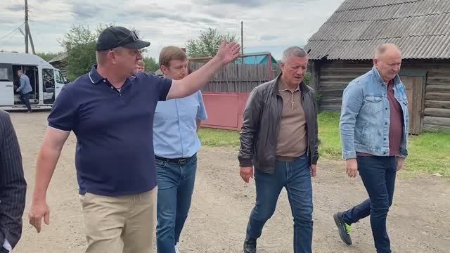 Визит главы региона в Тулун и Тулунский район смотреть онлайн