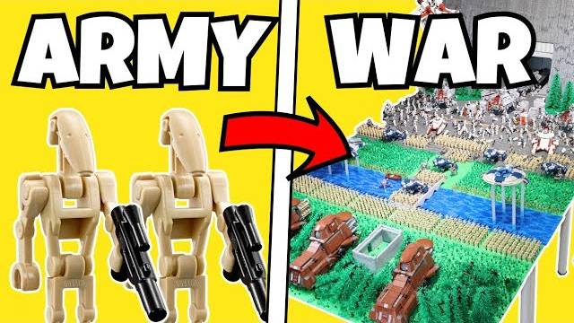 I Built The Biggest WAR In LEGO...