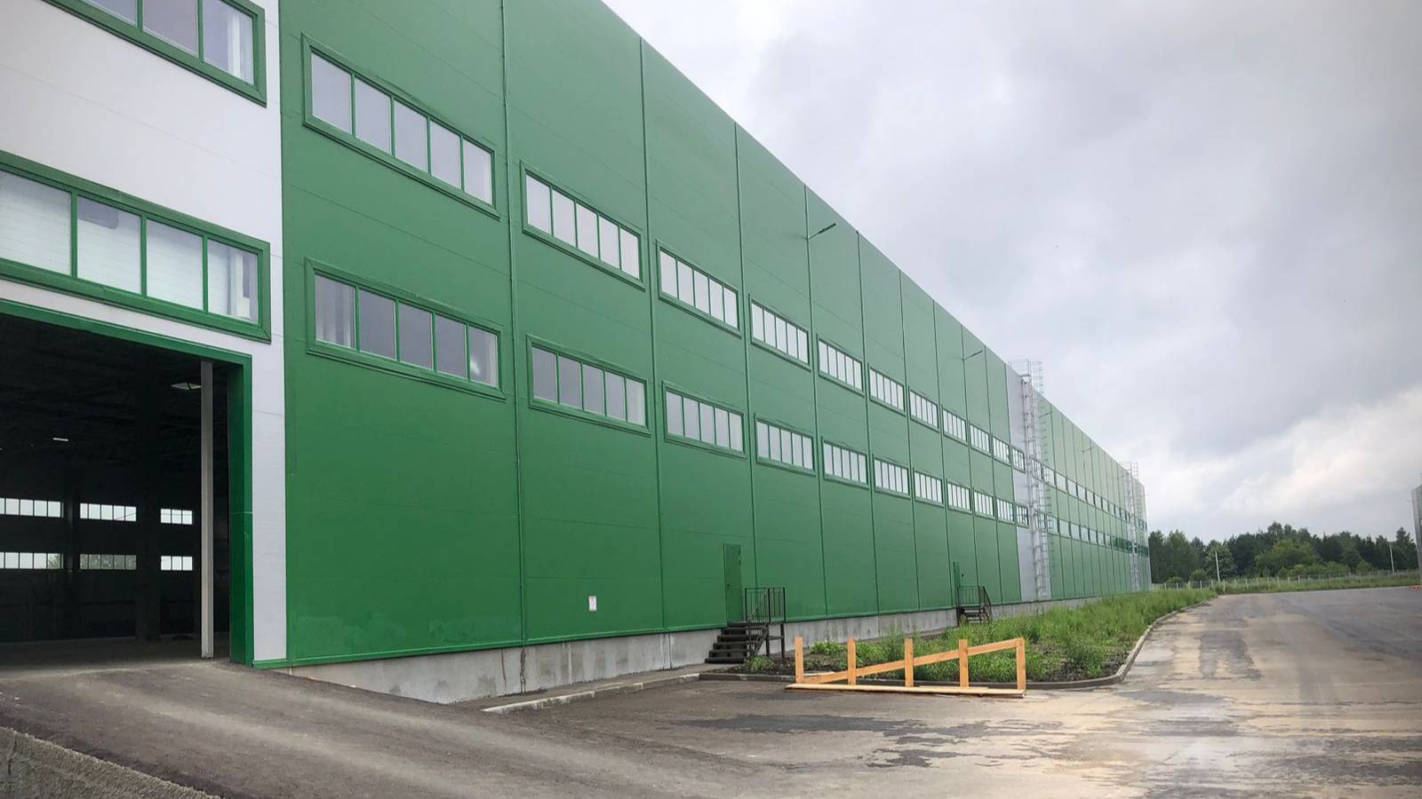 Новый склад класса "А" площадью 9 400 м2 на юго-востоке Московской области