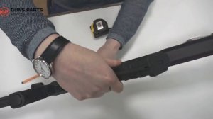 Ложе с рукояткой и прикладом UAS для СКС, чёрный, FAB Defense