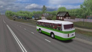 Поездка на ЛАЗ-ДАЗ-695Н по маршруту №100 по карте Чистогорск 0.9