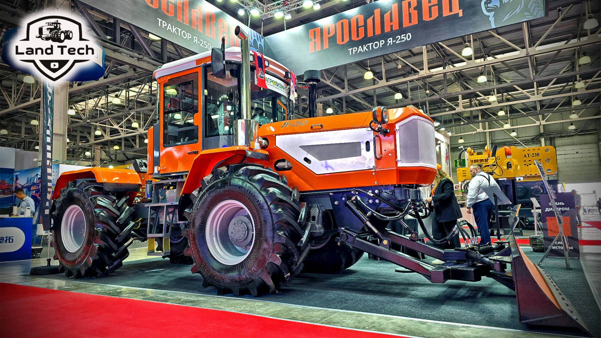 Ярославец Я-250 — преемник Т-150К? Новый трактор российского производства в деталях! смотреть онлайн