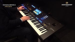 Yamaha Genos 2 | First Demo | Oostendorp