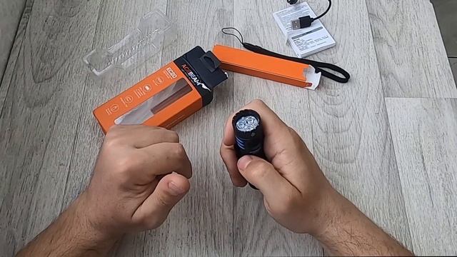 Ночной монстр! ACEBEAM EC20 освещает как прожектор! смотреть онлайн