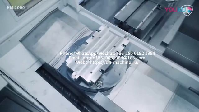HM 1000 Горизонтальный обрабатывающий центр с жесткой направляющей для крупных деталей смотреть онлайн