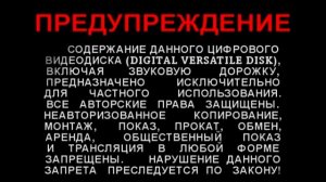 Предупреждение и Заставка компании “Lizard Cinema Trade” (2008)