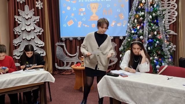 SIS Debate Open, January 2023. Senior League Final