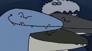 Азгор сбивает десс, но это мозазавр