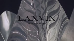 Показ коллекции Lanvin осень-зима 2025–2026