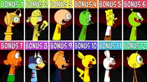 🎭 INCREDIBOX SPRUNKI | WENDA TREATMENT: ВСЕ ПЕРСОНАЖИ & БОНУСЫ! 💯